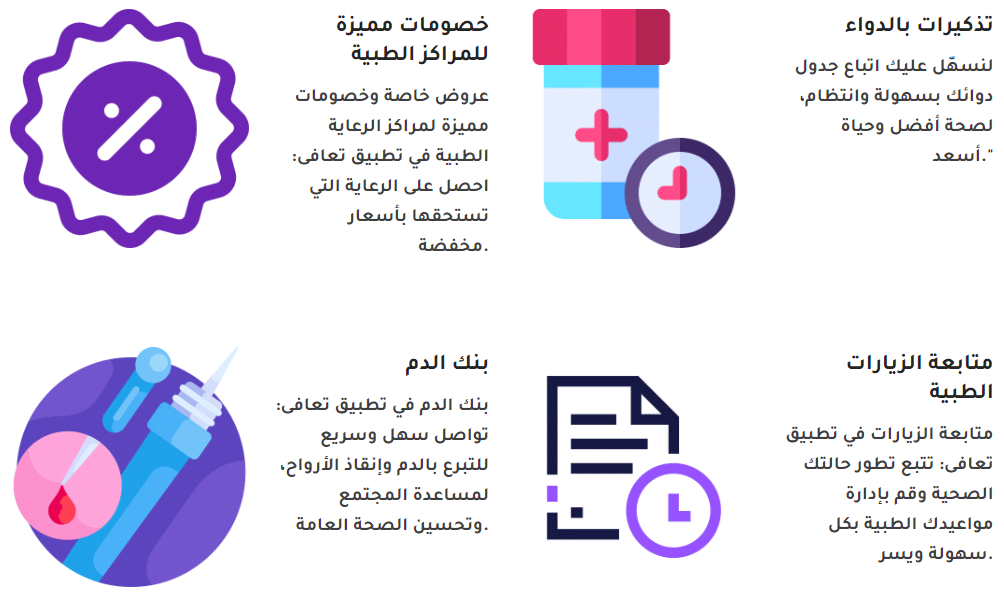 تطبيق تعافى الطبي في سلطنة عمان